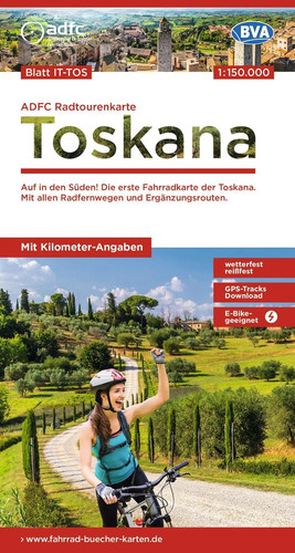 Adfc radtourenkarte tos - adfc-radtourenkarte, it-tos