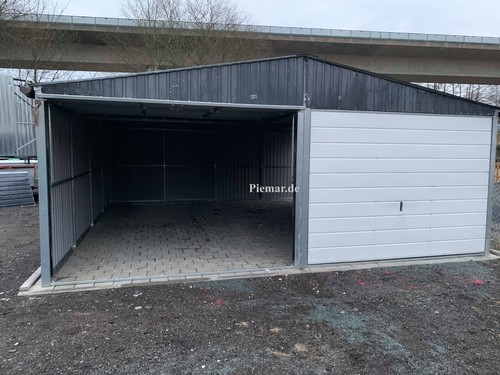 Blechgarage 6x6x2 65m - blechgarage, 6x6x2,65m