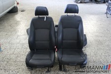 LEDERAUSSTATTUNG Original + BMW 3er E91 + Vollleder elektr. Schwarz Sitzheizung