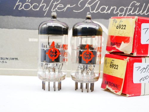 Matched pair 6922 - pair, e88cc