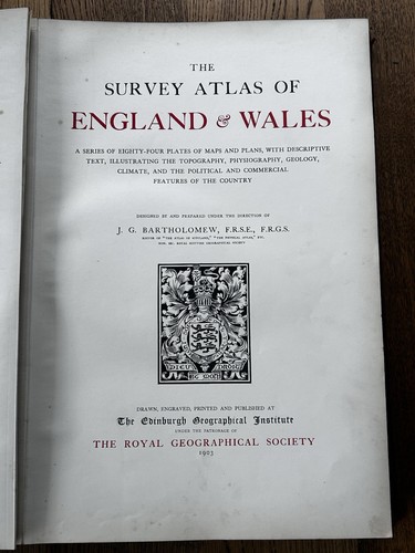 The survey atlas - the, england