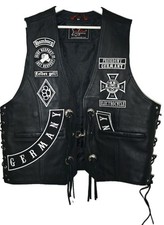 Lederweste Bikerweste, Kutte