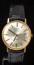 Rotary Silver Dial Gold-Plated