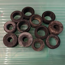Konvolut  12 Dichtung Spülkasten Euromanschette WC Spülrohr  Verbinder, 