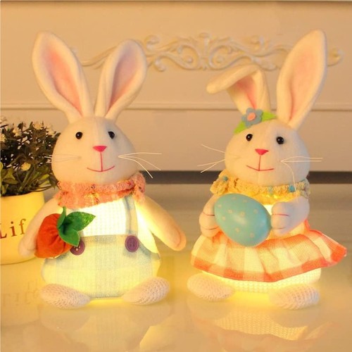 Osterdeko hase figuren - figuren, stoff