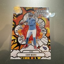 2025 Panini Donruss Cam Ward Bomb Squad RC Tennessee Titans #BS-CWD