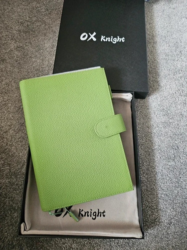 Knight leather notebook - ox,