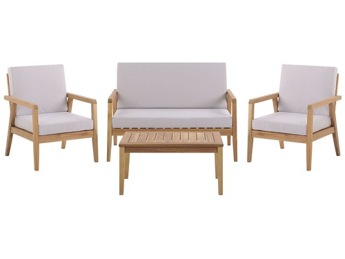 Loungeset akazienholz sofa - loungeset, 2