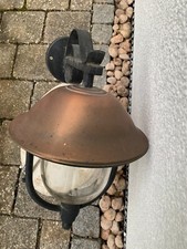 Außenleuchte Kupfer - schwarz