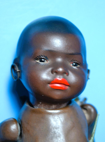 Antik miniatur baby exote - antik,