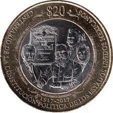 Mexiko 20 Pesos 2017 "Constitution centennial"