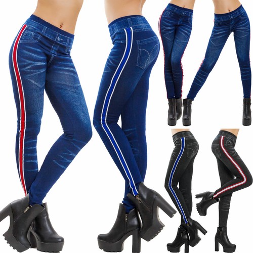 Damen leggings jeansoptik - damen,