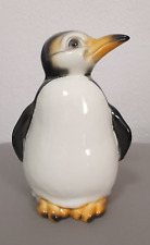 Goebel Spardose Pinguin Keramik ohne Schlüssel W. Germany Vintage