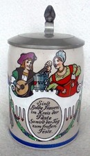 ALT Humpen Bierkrug Musik