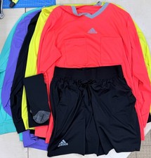 Adidas REF 22 Schiedsrichtertrikots kompl. Satz alle 5 Farben langarm XL + Hose
