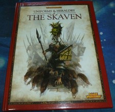 Uniformen und Heraldik des Skaven Warhammer Fantasy Art Buch HC OOP HB GW