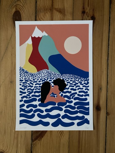 Siebdruck poster - siebdruck,