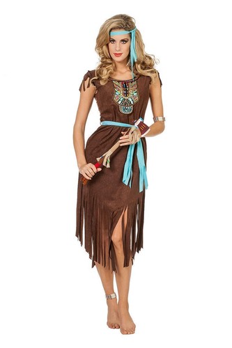 Indianerin kostüm damen - indianerin,