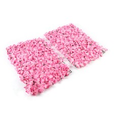 K??nstliche Seidenblumen Wand