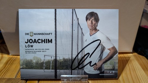 Joachim löw autogrammkarte - joachim,