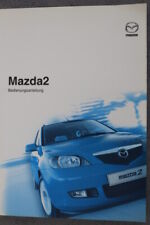 Mazda 2  - Betriebsanleitung "Sep. 2004" Bedienungsanleitung - Handbuch