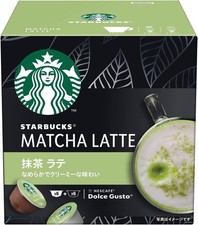 Starbucks Matcha Latte Nescafe Dolce Gusto Grüntee Milchkapsel Kaffee Japan