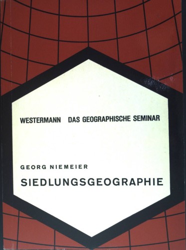 Siedlungsgeographie das - siedlungsgeographie.,