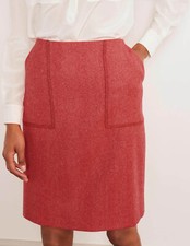 Boden - Atkins Tweed Mini - Rock 100% Wolle - Heritage British Tweed UK 8 EU 36