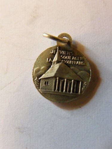 Medaille anhänger notre dame - medaille,