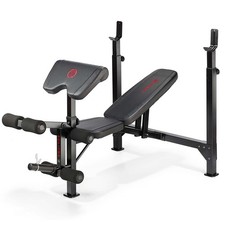 Olympia Hantelbank Beinentwickler verstellbar Bizepspad extra breit Marcy BE5000