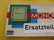 Ersatzteile für * Monopoly Standardausgabe * von Parker