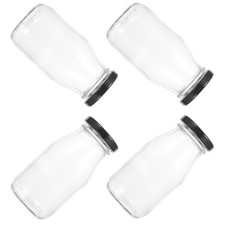 4 Pcs Glaswasserflaschen