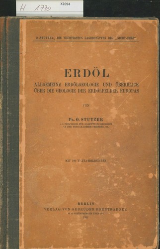 Erdöl allgemeine - erdöl.,