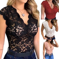Sexy damen spitze neck - sexy,