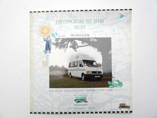 Prospekt Broschüre VW LT Wohnmobil WINDSOR von COCKBURN HOLDSWORTH