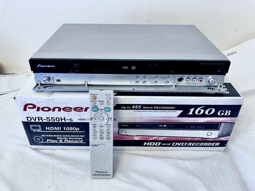 Pioneer dvr 550h dvd hdd - dvr,