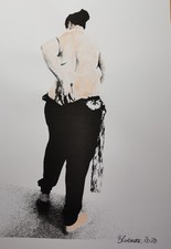 Unikat erotisches Gemälde