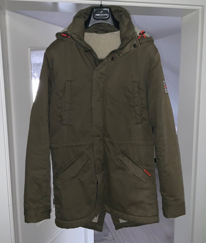 Superdry herren parka grün - superdry,