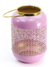 Windlicht Candlelight ( 30 cm ) Lila -Gold Licht Lampe Orientalisch Deko Geschnk