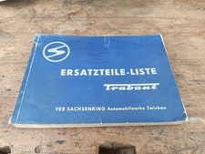 Trabant-Ersatzteile-Liste Von