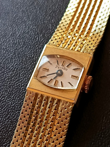 Vintage zentra handaufzug - vintage,