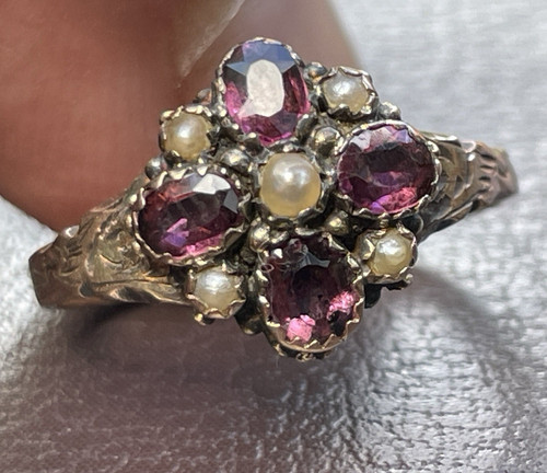 Cluster ring gelbgold - cluster-ring, 9