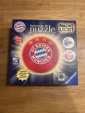 FC Bayern München, Ravensburger 3D Puzzle, Nachtlicht, 72 Teile