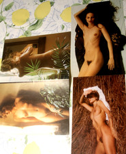 4x Foto zeitung woman frau Das