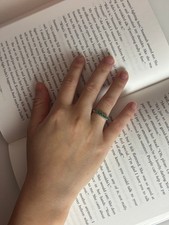 835 Silber Memory Ring /