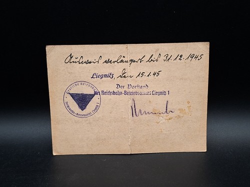 Deutsche reichsbahn ausweis - deutsche,