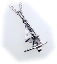 1 Pendant Surfer in Silver 925