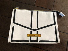 ESTEE LAUDER, KOSMETIKTASCHE !Make up Tasche, WEISS/ SCHWARZ