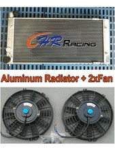 Radiateur en aluminium + ventilateur pour VW Golf 2 & Corrado VR6 Turbo Manual