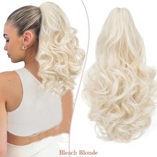 Lockig Klammer Haarteil Zopf